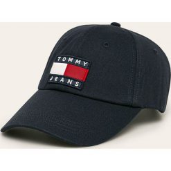 Tommy Jeans - Czapka. Różowe czapki damskie z bawełny. Za 169,90 zł.