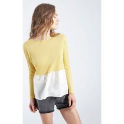 Kardigany damskie: Sweter dwukolorowy Amarillo Stonem