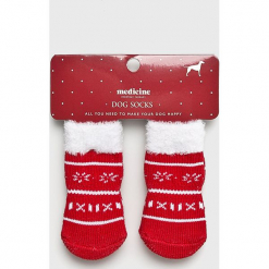 Medicine - Skarpetki dla psa XMASS. Szare skarpetki męskie MEDICINE, z bawełny. Za 24,90 zł.