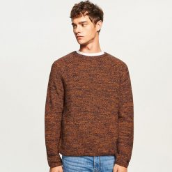 Sweter z raglanowym rękawem - Bordowy. Czerwone bez kategorii Reserved, s. Za 99,99 zł.