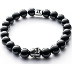 Bransoletki damskie: Bransoletka Gemini Classic Buddah Black C11-G