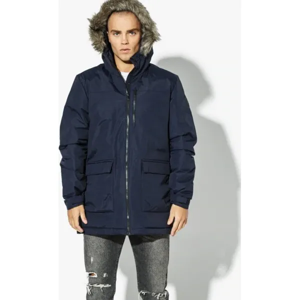 Adidas Kurtka Xploric Parka Sw Insulation , granatowy, rozmiar L. Niebieskie kurtki męskie Adidas, l, bez wzorów, z materiału, bez kaptura. W wyprzedaży za 449,99 zł.