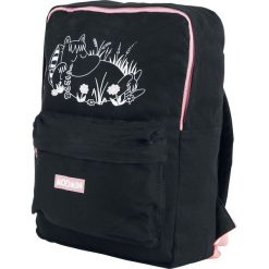 Torebki i plecaki damskie: Muminki Moomin Plecak czarny/różowy