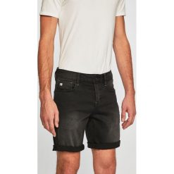 Scotch & Soda - Szorty. Czarne spodenki i szorty męskie Scotch & Soda, bez wzorów, z elastanu, casualowe. W wyprzedaży za 269,90 zł.