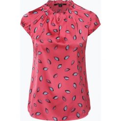 Comma - Bluzka damska, pomarańczowy. Pomarańczowe bluzki damskie marki comma, bez wzorów, z satyny, eleganckie, bez kołnierzyka, bez rękawów. Za 199,95 zł.