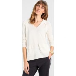 Swetry klasyczne damskie: Stefanel CAPPUCCIO TASCA Sweter off white
