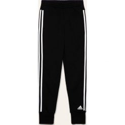 Adidas Performance - Spodnie dziecięce 128-170 cm. Czarne spodnie dziewczęce z bawełny. Za 149,90 zł.