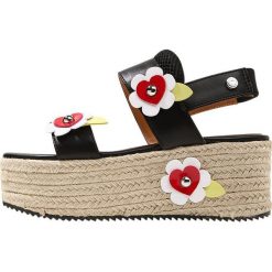 Sandały damskie: Love Moschino Sandały na platformie black