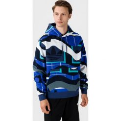 Adidas Originals Bluza Niebieski. Niebieskie bluzy męskie adidas Originals, xl, bez wzorów, z bawełny, bez kołnierzyka, bez rękawów, bez kaptura. Za 335,95 zł.