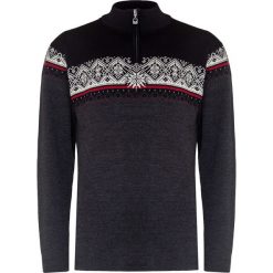 Sweter DALE OF NORWAY MORITZ. Niebieskie swetry męskie Dale of Norway, bez wzorów, ze stójką, bez kaptura. Za 1100,00 zł.