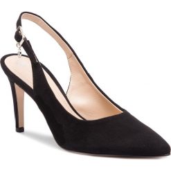 Sandały SOLO FEMME - 75414-88-020/000-05-00 Czarny. Czarne klapki damskie Solo Femme, bez wzorów, ze skóry, bez obcasa, na obcasie. W wyprzedaży za 239,00 zł.