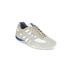 Buty Geox SNAKE. Szare trampki męskie Geox, bez wzorów, bez zapięcia. Za 449,00 zł.