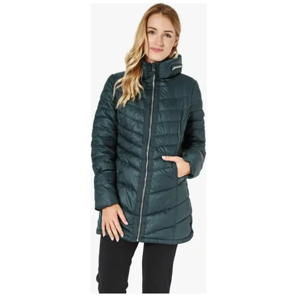 Lotto Kurtka Iza Iv Long Jkt Pad W , zielony, rozmiar S. Zielone kurtki damskie Lotto, na zimę, s, bez wzorów, z materiału, eleganckie. W wyprzedaży za 229,99 zł.