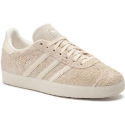 Buty adidas - Gazelle EE5550 Ecrtin/Ecrtin/Cwhite. Brązowe buty sportowe damskie Adidas, bez wzorów, z zamszu, sportowe, Adidas Gazelle. Za 399,00 zł.