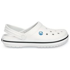 Crocs Buty Crocband White 38-39 (M6W8). Białe klapki męskie Crocs, w paski. W wyprzedaży za 149,00 zł.