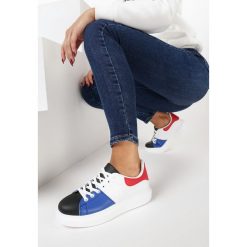 Biało-Czarne Sneakersy Vhestia. Białe sneakersy damskie Born2be. Za 79,99 zł.