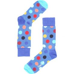 Niebieskie Skarpetki Big Dot Happy Socks. Niebieskie skarpetki damskie Born2be, w kolorowe wzory. Za 29,99 zł.