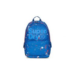 Plecaki Superdry 3 TONE SPLATTER MONTANA. Niebieskie plecaki męskie marki Superdry, bez wzorów. Za 215,20 zł.