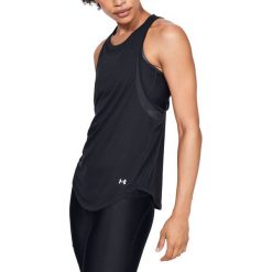 Under Armour Whisperlight Podkoszulek Czarny. Czarne podkoszulki damskie Under Armour, l, bez wzorów, z poliesteru, bez rękawów. Za 137,95 zł.
