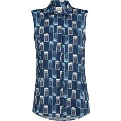 Doctor Who Tardis Bluzka wielokolorowy. Szare bluzki damskie marki Doctor Who, l, z nadrukiem, bez kołnierzyka, z krótkim rękawem. Za 144,90 zł.