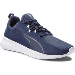 Buty PUMA - Tishatsu Runner 191070 02 Peacoat/Puma White. Niebieskie buty sportowe męskie Puma, ze skóry ekologicznej, bez zapięcia, do biegania. W wyprzedaży za 189,99 zł.