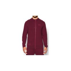 Bluzy męskie: Under Armour Bluza męska SC30 Threadborne FZ Hoodie bordowy r. L (1298371-916)
