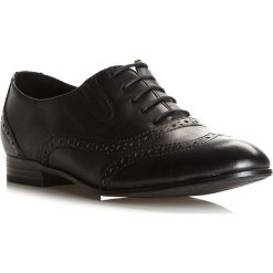 Buty damskie. Pomarańczowe mokasyny damskie Wittchen, na co dzień, bez wzorów, ze skóry, eleganckie, bez obcasa, na szpilce, na sznurówki. W wyprzedaży za 299,90 zł.
