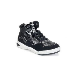Buty Dziecko Geox AYKO G. Czarne trampki chłopięce Geox. Za 231,20 zł.
