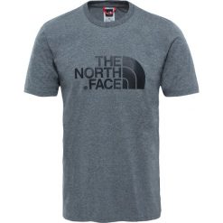 Koszulka The North Face S/S Easy Tee T92TX3JBV. Szare koszulki męskie The North Face, s, bez wzorów, bez kołnierzyka, bez rękawów. Za 96,99 zł.