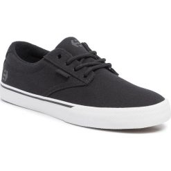 Tenisówki ETNIES - Jameson Vulc 4101000449 Blacktop Wash 019. Czarne trampki męskie Etnies, bez wzorów, z gumy, eleganckie, bez zapięcia. W wyprzedaży za 239,00 zł.