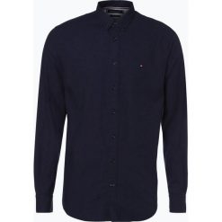 Tommy Hilfiger - Koszula męska, niebieski. Niebieskie koszule męskie TOMMY HILFIGER, s, bez wzorów, eleganckie, bez kołnierzyka, bez rękawów. Za 299,95 zł.