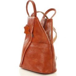Plecaki damskie: Modny plecak damski camel MORENA CLASSIC