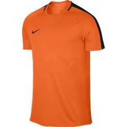 Koszulki sportowe męskie: Nike Koszulka piłkarska Dry Academy Top SS pomarańczowa r. L (832967 806)