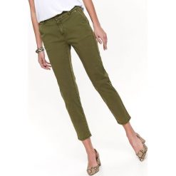 SPODNIE DAMSKIE CHINO O DŁUGOŚCI 7/8. Spodnie damskie Top Secret. W wyprzedaży za 59,99 zł.