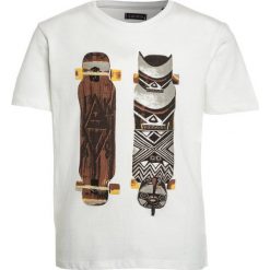 IKKS TEE Tshirt z nadrukiem ivoire. Białe t-shirty męskie IKKS, z nadrukiem, z bawełny. Za 159,00 zł.