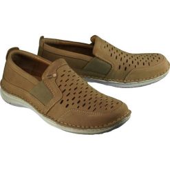 JOSEF SEIBEL 43670 10 220 Anvers 70 sand, półbuty męskie. Półbuty męskie Josef Seibel, na lato, bez wzorów, ze skóry, bez zapięcia. Za 319,90 zł.