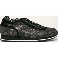 Desigual - Buty. Czarne buty sportowe damskie Desigual, bez wzorów, z gumy, sportowe. W wyprzedaży za 269,90 zł.