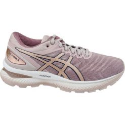 Asics Gel-Nimbus 22 1012A587-702. Różowe buty sportowe damskie Asics, z materiału, do biegania. W wyprzedaży za 699,99 zł.