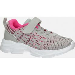Szare buty sportowe na rzep casu 20p10/g. Szare buty dziewczęce sportowe Casu, bez wzorów, bez zapięcia. Za 44,99 zł.