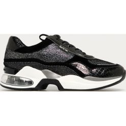 Karl Lagerfeld - Buty. Czarne buty sportowe damskie KARL LAGERFELD, ze skóry. Za 999,90 zł.