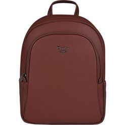 David Jones Damski plecak Brown CM5323. Brązowe plecaki damskie David Jones, bez wzorów, eleganckie. W wyprzedaży za 166,00 zł.