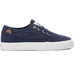Tenisówki Traveler Washed. Czerwone buty chłopięce sportowe Pepe Jeans, z bawełny, na sznurówki. Za 251,96 zł.