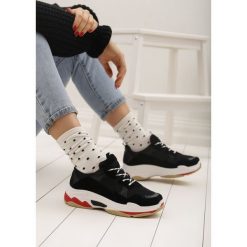 Czarne Sneakersy Mcgee. Czarne sneakersy damskie Renee, z materiału. Za 99,99 zł.