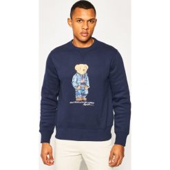 Bluza Polo Ralph Lauren Magic 710792903. Niebieskie bluzy męskie Polo Ralph Lauren, m, bez wzorów, z bawełny, polo, bez rękawów, bez kaptura. W wyprzedaży za 579,00 zł.
