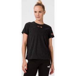Puma The First Mile Koszulka Czarny. Czarne koszulki damskie Puma, l, bez wzorów, z poliesteru, bez kołnierzyka, z krótkim rękawem. Za 206,95 zł.
