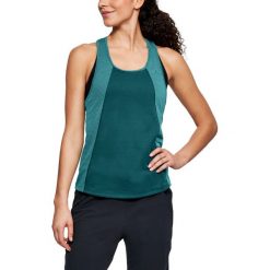 Bluzki damskie: Under Armour Koszulka damska Threadborne Fashion Tank zielona r. S (1305477-716)