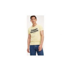 T-shirty z krótkim rękawem Tommy Hilfiger MW0MW09821 TEE. Żółte t-shirty męskie TOMMY HILFIGER, s, bez wzorów, bez kołnierzyka, krótkie. Za 164,24 zł.