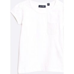 Blue Seven - Top dziecięcy 92-128. Niebieskie topy damskie Blue Seven, z bawełny, z okrągłym kołnierzem. W wyprzedaży za 39,90 zł.