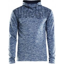 Craft Bluza Męska Core 2.0 Hood Niebieska M. Niebieskie bluzy męskie rozpinane marki Craft, m. W wyprzedaży za 219,00 zł.