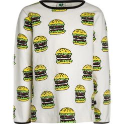 Småfolk WITH BURGER Bluzka z długim rękawem cream. Białe bluzki dziewczęce bawełniane marki Småfolk, z długim rękawem. Za 139,00 zł.